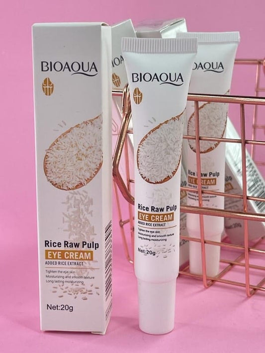 CREMA CONTORNO DE OJOS ARROZ BIOAQUA