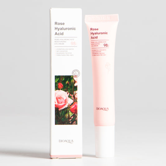 CREMA CONTORNO OJOS ROSAS ACIDO BIOAQUA